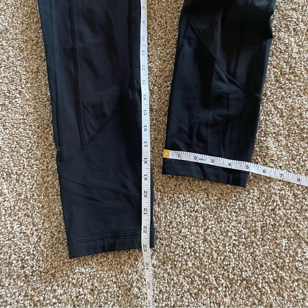 Lululemon All The Right Places Crop II *23" Inseam Women’s 8 Black Pockets - Picture 16 of 16